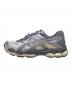 asics (アシックス) スニーカー ライトグレー サイズ:25cm：8000円