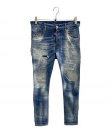 DSQUARED2（ディースクエアード）の古着「2AW Skater Jean（スケーター ジーンズ）」｜ブルー