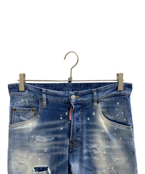DSQUARED2（ディースクエアード）DSQUARED2 (ディースクエアード) 2AW Skater Jean（スケーター ジーンズ） ブルー サイズ:44の古着・服飾アイテム