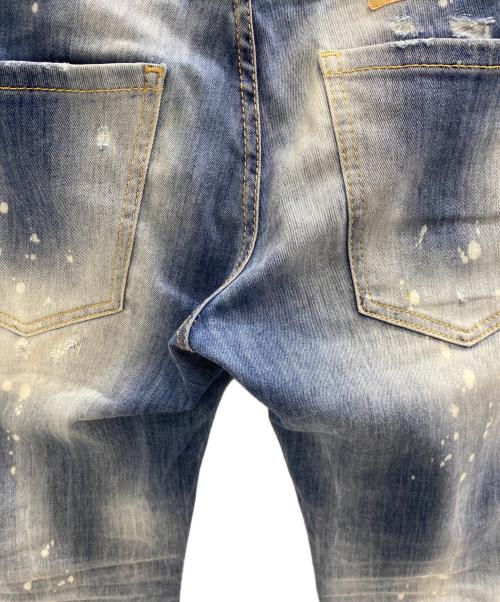 DSQUARED2（ディースクエアード）DSQUARED2 (ディースクエアード) 2AW Skater Jean（スケーター ジーンズ） ブルー サイズ:44の古着・服飾アイテム