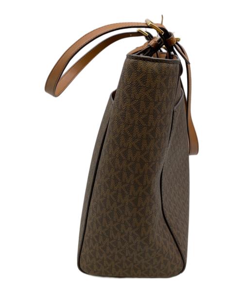 MICHAEL KORS（マイケルコース）MICHAEL KORS (マイケルコース) トートバッグ ブラウンの古着・服飾アイテム
