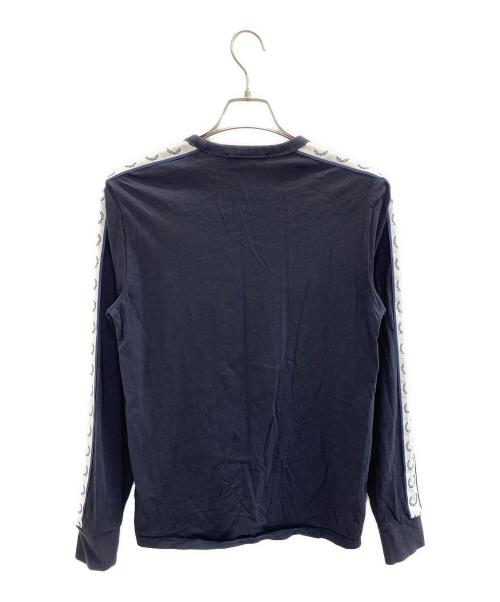 FRED PERRY（フレッドペリー）FRED PERRY (フレッドペリー) Taped Long Sleeve T-Shirt ネイビー サイズ:Sの古着・服飾アイテム