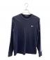 FRED PERRY（フレッドペリー）の古着「Taped Long Sleeve T-Shirt」｜ネイビー