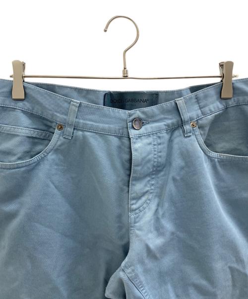 DOLCE & GABBANA（ドルチェ＆ガッバーナ）DOLCE & GABBANA (ドルチェ＆ガッバーナ) パンツ ブルー サイズ:50の古着・服飾アイテム