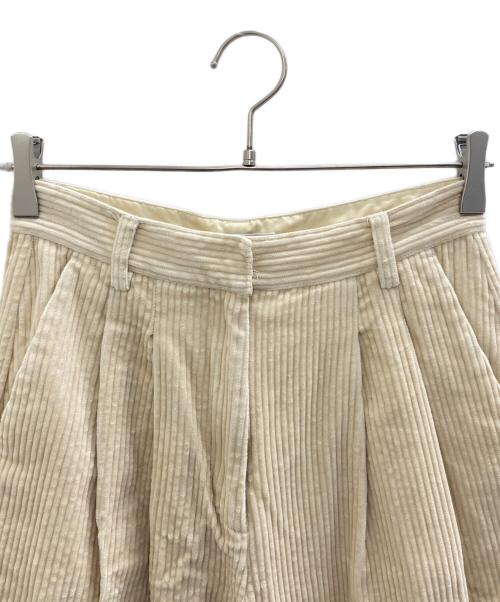 CLANE（クラネ）CLANE (クラネ) コーデュロイ テーパード パンツ ベージュ サイズ:2の古着・服飾アイテム