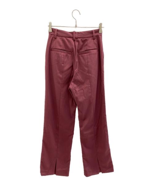 CLANE（クラネ）CLANE (クラネ) HEM SQUEEZ 2WAY PANTS レッド サイズ:1 未使用品の古着・服飾アイテム