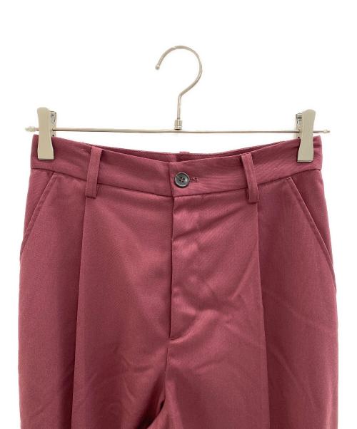 CLANE（クラネ）CLANE (クラネ) HEM SQUEEZ 2WAY PANTS レッド サイズ:1 未使用品の古着・服飾アイテム