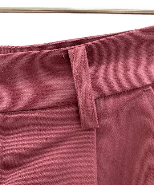 CLANE（クラネ）CLANE (クラネ) HEM SQUEEZ 2WAY PANTS レッド サイズ:1 未使用品の古着・服飾アイテム