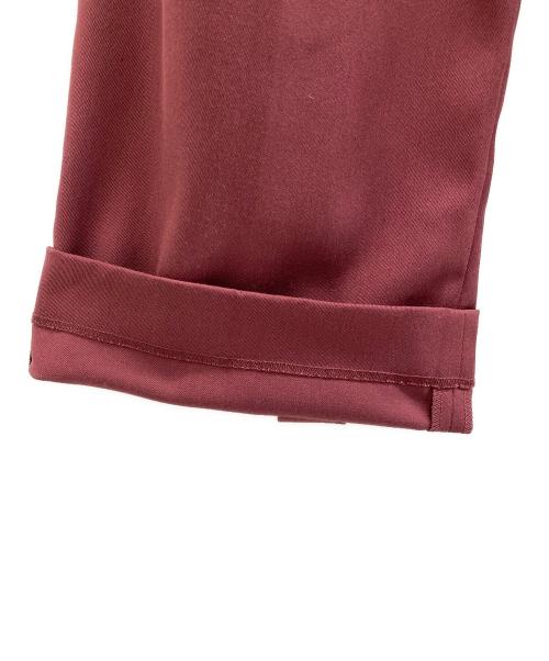 CLANE（クラネ）CLANE (クラネ) HEM SQUEEZ 2WAY PANTS レッド サイズ:1 未使用品の古着・服飾アイテム