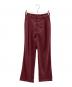 CLANE（クラネ）の古着「HEM SQUEEZ 2WAY PANTS」｜レッド