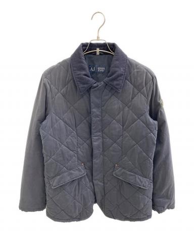 膝*様 ARMANI JEANS 中綿ジャケット グレー 中古・古着通販】ARMANI JEANS (アルマーニジーンズ) 中綿キルティング