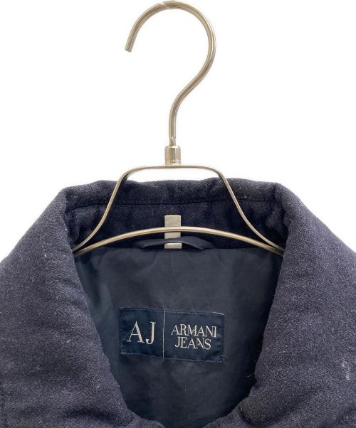 ARMANI JEANS（アルマーニジーンズ）ARMANI JEANS (アルマーニジーンズ) 中綿キルティングジャケット ブラック サイズ:USA Sの古着・服飾アイテム