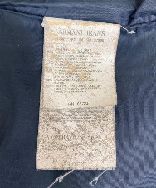 ARMANI JEANS（アルマーニジーンズ）ARMANI JEANS (アルマーニジーンズ) 中綿キルティングジャケット ブラック サイズ:USA Sの古着・服飾アイテム