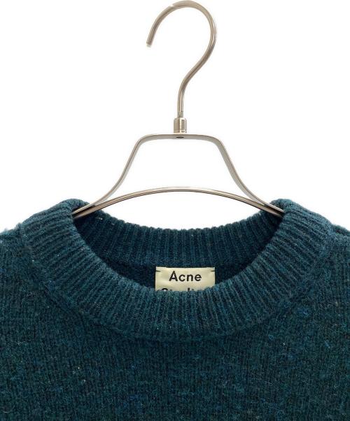 Acne studios（アクネ ストゥディオズ）Acne studios (アクネ ストゥディオズ) 厚手ニット グリーン サイズ:Sの古着・服飾アイテム