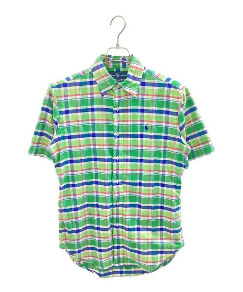 RALPH LAUREN（ラルフローレン）RALPH LAUREN (ラルフローレン) 半袖シャツ グリーン サイズ:Sの古着・服飾アイテム