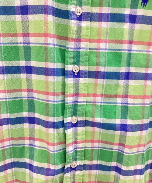 RALPH LAUREN（ラルフローレン）RALPH LAUREN (ラルフローレン) 半袖シャツ グリーン サイズ:Sの古着・服飾アイテム