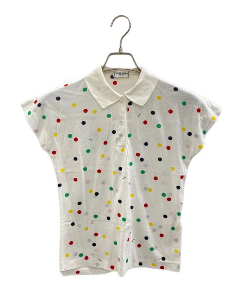 CELINE SPORTS（セリーヌ スポーツ）CELINE SPORTS (セリーヌ スポーツ) ポロシャツ ホワイト サイズ:40の古着・服飾アイテム