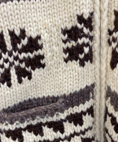 CANADIAN SWEATER COMPANY（カナディアンセーターカンパニー）CANADIAN SWEATER COMPANY (カナディアンセーターカンパニー) ニットカーディガン ブラウン サイズ:不明の古着・服飾アイテム