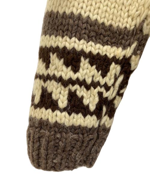 CANADIAN SWEATER COMPANY（カナディアンセーターカンパニー）CANADIAN SWEATER COMPANY (カナディアンセーターカンパニー) ニットカーディガン ブラウン サイズ:不明の古着・服飾アイテム