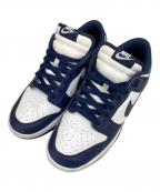 NIKEナイキ）の古着「Dunk Low Retro Men's」｜ホワイト×ネイビー