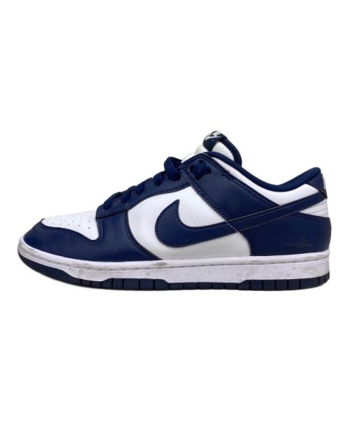 NIKE（ナイキ）NIKE (ナイキ) Dunk Low Retro Men's ホワイト×ネイビー サイズ:26.5cmの古着・服飾アイテム