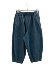 結（-yui-）の古着「PLANER EASY PANTS」｜ブルー
