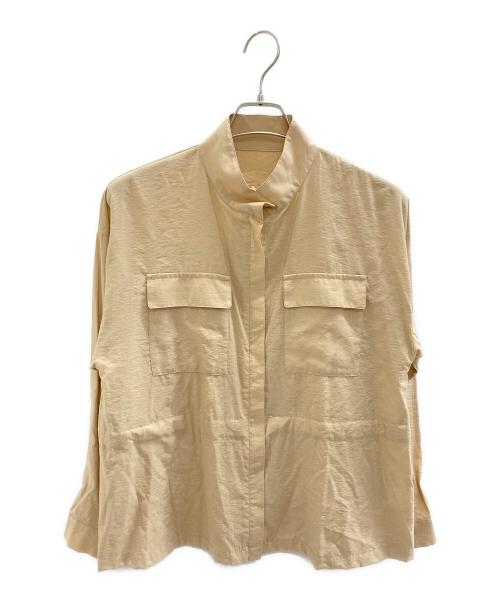 MANTECO（マンテコ）MANTECO (マンテコ) 20SS イタリア MANTECO ライトブルゾン ベージュ×イエロー サイズ:M (38)の古着・服飾アイテム