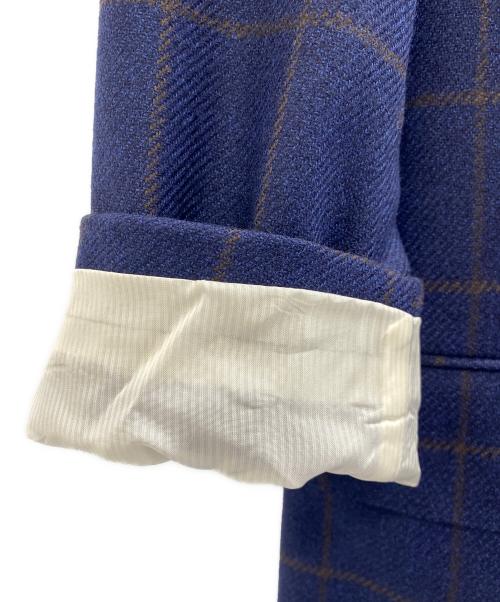 J.PRESS（ジェイプレス）J.PRESS (ジェイプレス) ウィンドウペーン ジャケット ネイビー×グレー サイズ:Mの古着・服飾アイテム