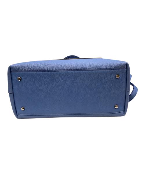 TOD'S（トッズ）TOD'S (トッズ) リバーシブルトート スカイブルー×ベージュの古着・服飾アイテム