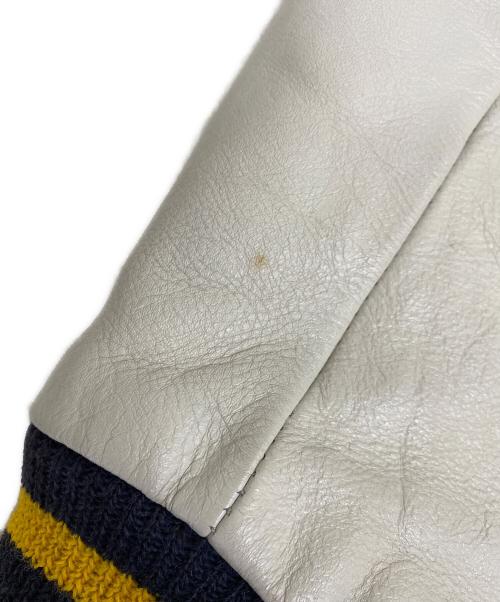 Golden Bear（ゴールデンベア）Golden Bear (ゴールデンベア) スタジャン ネイビー×ベージュ サイズ:Mの古着・服飾アイテム