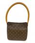 LOUIS VUITTON (ルイ ヴィトン) ルーピングMM ブラウン：95000円