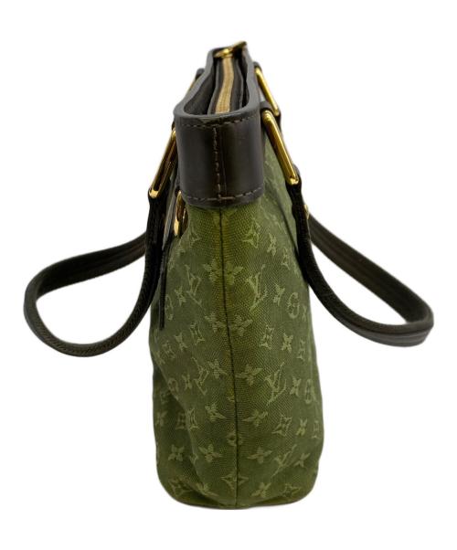LOUIS VUITTON（ルイ ヴィトン）LOUIS VUITTON (ルイ ヴィトン) ルシーユPM カーキ×ダークブラウンの古着・服飾アイテム