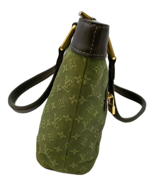 LOUIS VUITTON（ルイ ヴィトン）LOUIS VUITTON (ルイ ヴィトン) ルシーユPM カーキ×ダークブラウンの古着・服飾アイテム