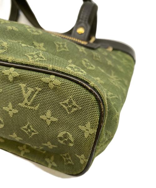 LOUIS VUITTON（ルイ ヴィトン）LOUIS VUITTON (ルイ ヴィトン) ルシーユPM カーキ×ダークブラウンの古着・服飾アイテム
