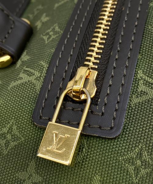 LOUIS VUITTON（ルイ ヴィトン）LOUIS VUITTON (ルイ ヴィトン) ルシーユPM カーキ×ダークブラウンの古着・服飾アイテム