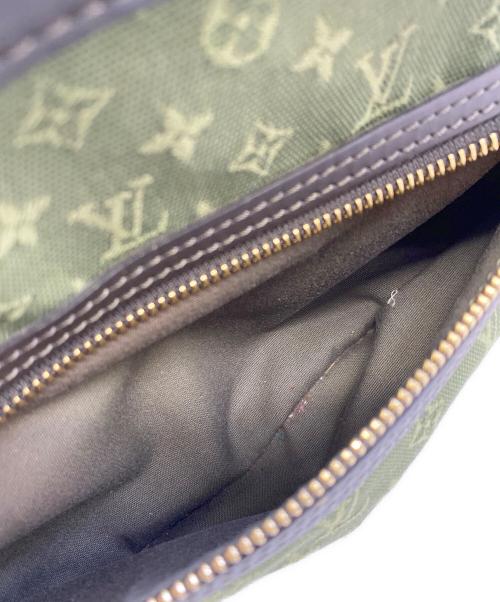 LOUIS VUITTON（ルイ ヴィトン）LOUIS VUITTON (ルイ ヴィトン) ルシーユPM カーキ×ダークブラウンの古着・服飾アイテム