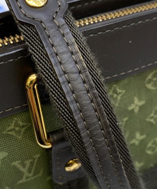 LOUIS VUITTON（ルイ ヴィトン）LOUIS VUITTON (ルイ ヴィトン) ルシーユPM カーキ×ダークブラウンの古着・服飾アイテム
