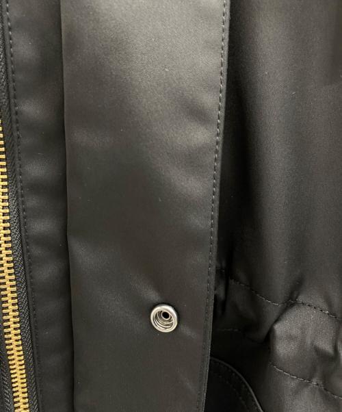 MACPHEE（マカフィー）MACPHEE (マカフィー) ダブルサテン フーディーブルゾン ブラック サイズ:36の古着・服飾アイテム