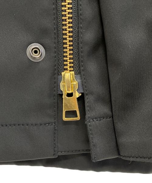MACPHEE（マカフィー）MACPHEE (マカフィー) ダブルサテン フーディーブルゾン ブラック サイズ:36の古着・服飾アイテム