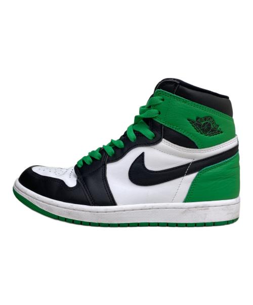 NIKE（ナイキ）NIKE (ナイキ) RETORO HIGH グリーン×ブラック サイズ:26.5cmの古着・服飾アイテム