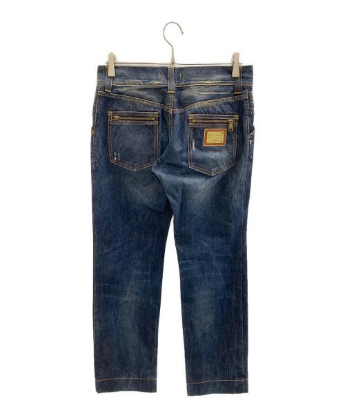 DOLCE & GABBANA（ドルチェ＆ガッバーナ）DOLCE & GABBANA (ドルチェ＆ガッバーナ) デニムパンツ ブルー サイズ:46の古着・服飾アイテム