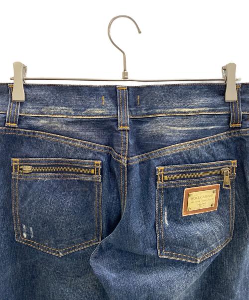 DOLCE & GABBANA（ドルチェ＆ガッバーナ）DOLCE & GABBANA (ドルチェ＆ガッバーナ) デニムパンツ ブルー サイズ:46の古着・服飾アイテム