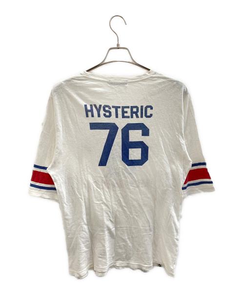 Hysteric Glamour（ヒステリックグラマー）Hysteric Glamour (ヒステリックグラマー) 半袖カットソー ホワイト サイズ:Mの古着・服飾アイテム