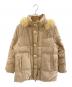 BALMAIN（バルマン）の古着「ダウンコート」｜ブラウン