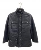 BURBERRYバーバリー）の古着「中綿ジャケット」｜ブラック