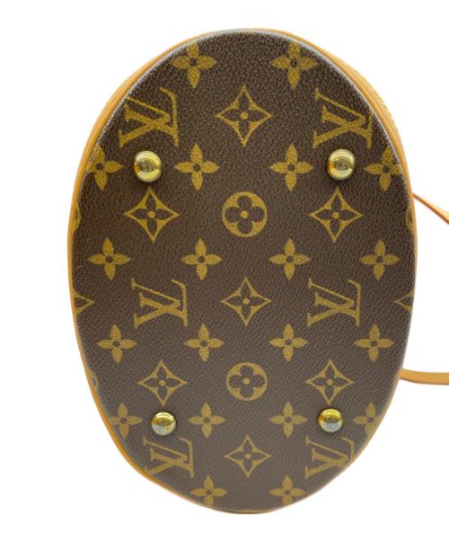 LOUIS VUITTON（ルイ ヴィトン）LOUIS VUITTON (ルイ ヴィトン) モノグラム　バケットPM ブラウンの古着・服飾アイテム