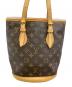 LOUIS VUITTON (ルイ ヴィトン) モノグラム　バケットPM ブラウン：90000円