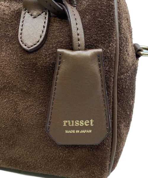 russet（ラシット）russet (ラシット) スエード2WAYミニボストンバッグ ブラウンの古着・服飾アイテム