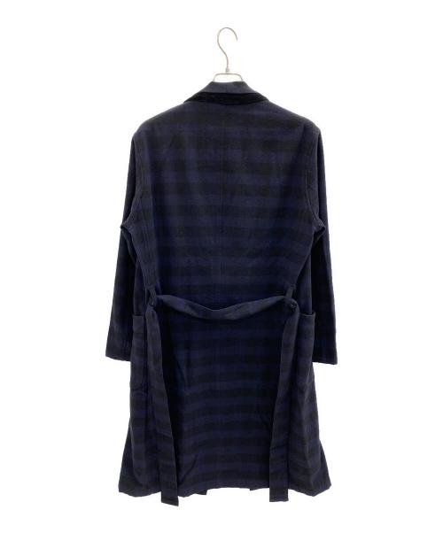 TRADE MARK GOLD（トレードマークゴールド）TRADE MARK GOLD (トレードマークゴールド) ロングカーディガン ネイビー サイズ:Sの古着・服飾アイテム