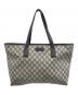GUCCI（グッチ）の古着「トートバッグGGスプリーム」｜ベージュ×ネイビー